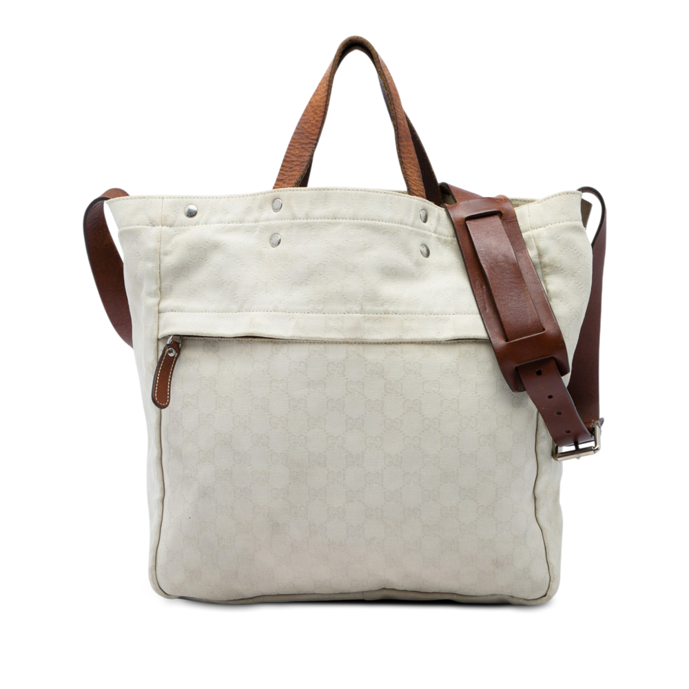 Pre-Loved Gucci GG Canvas Satchel